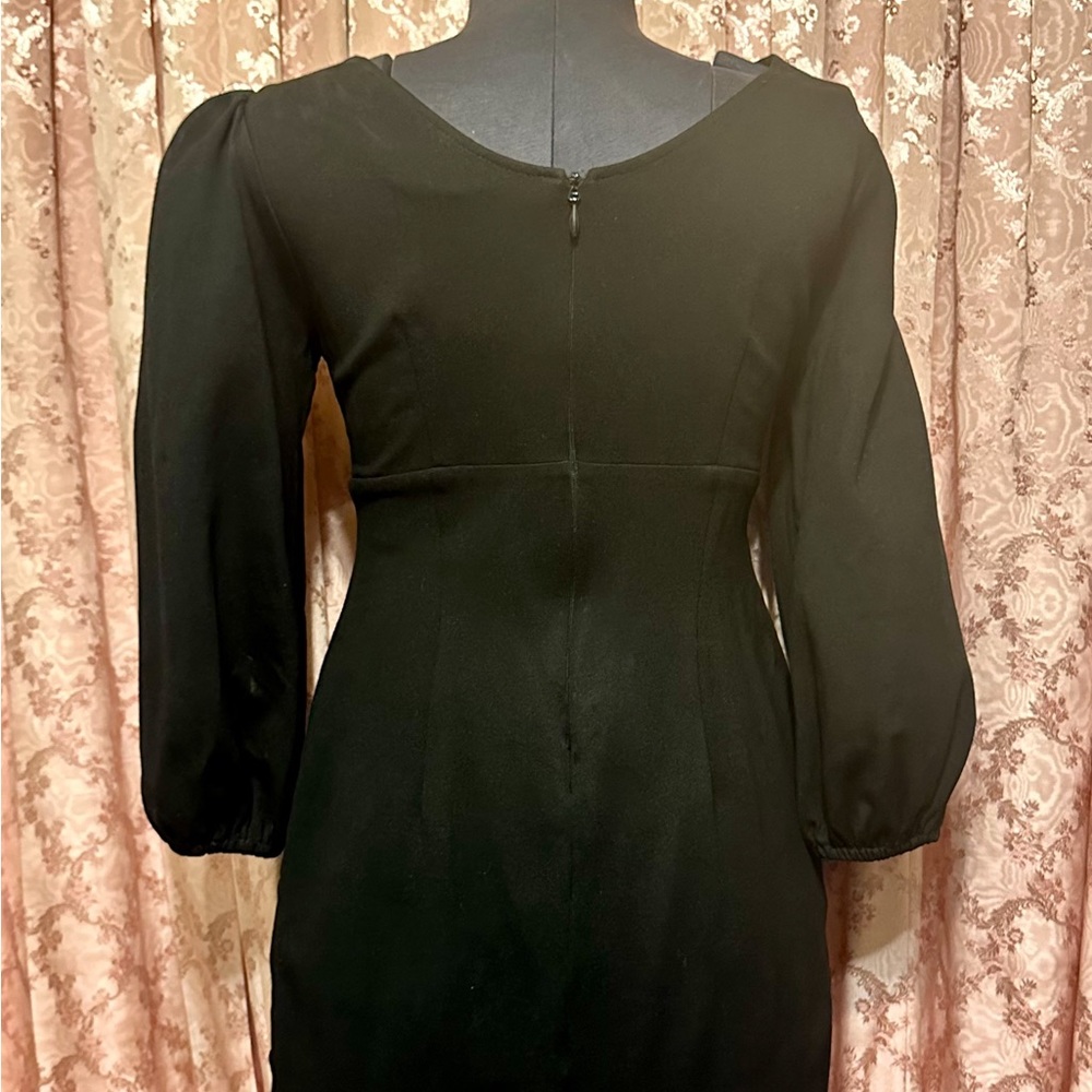 Micheline Pitt Bawdy Wiggle Dress - Black - Picture 2 of 9